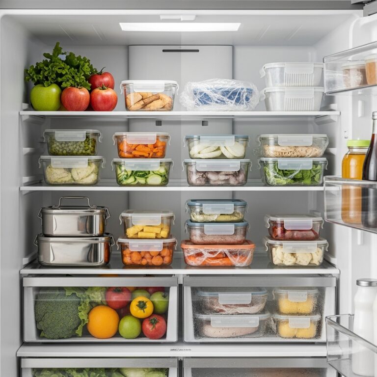 Cómo Guardar tus Alimentos de Forma Segura