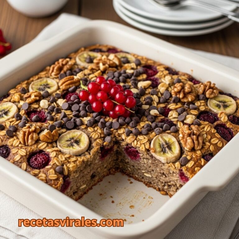 Baked Oatmeal Cake