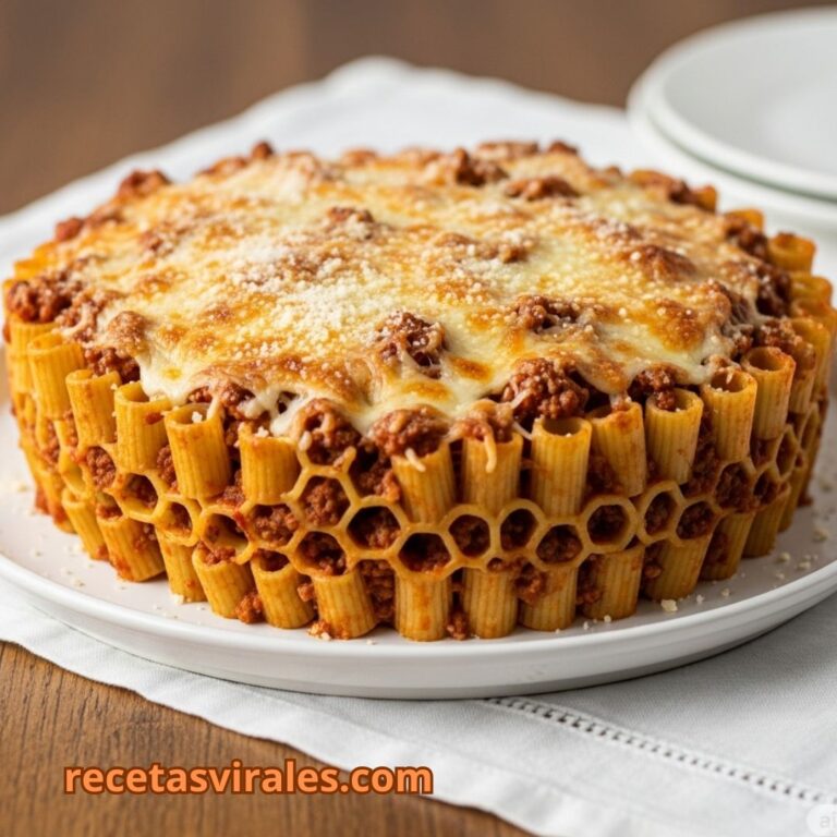 Honeycomb Pasta Cake