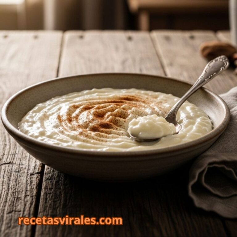 Receta de arroz con leche cremoso