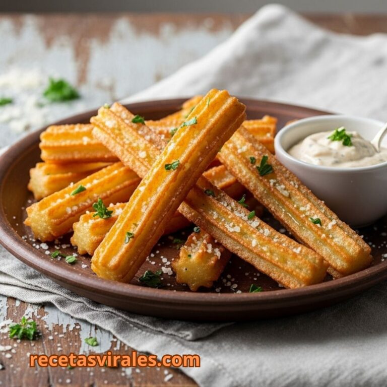 Receta de churros de patata