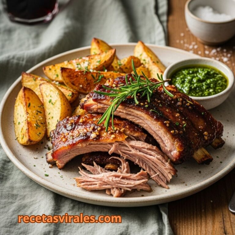 Receta de Costilla en salsa barbacoa