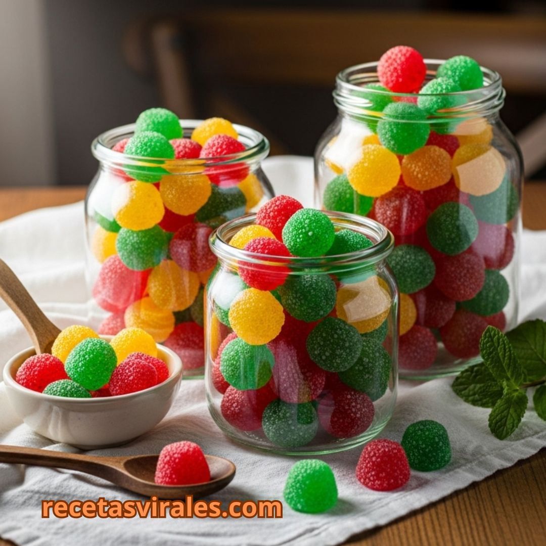 Receta de gominolas caseras