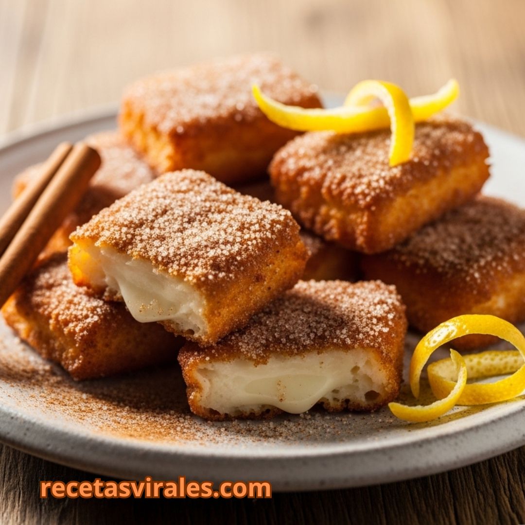 Receta de leche frita casera