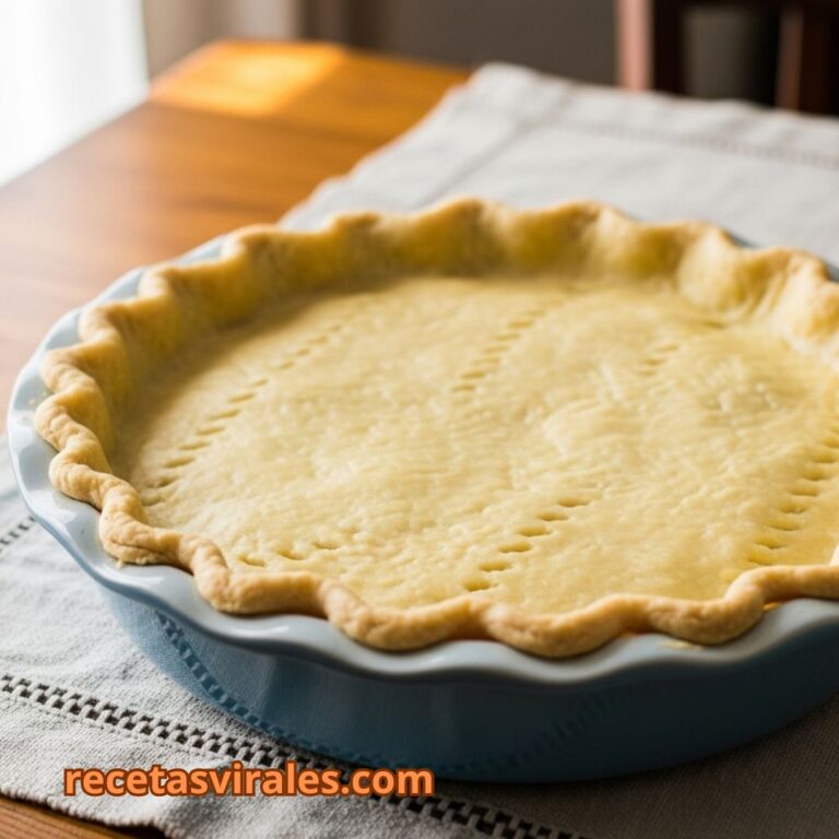 Masa base para tartas caseras