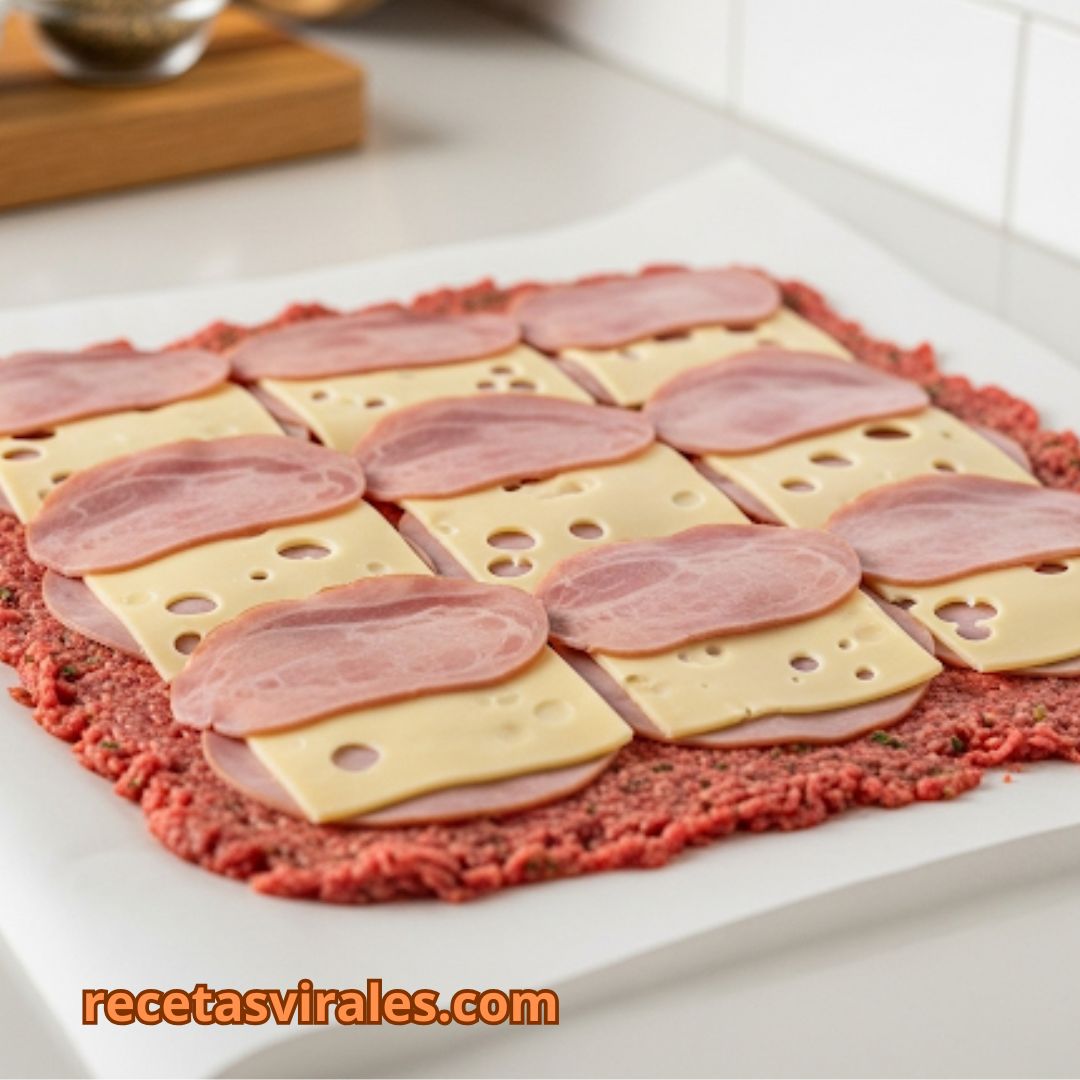 Rollo de carne relleno