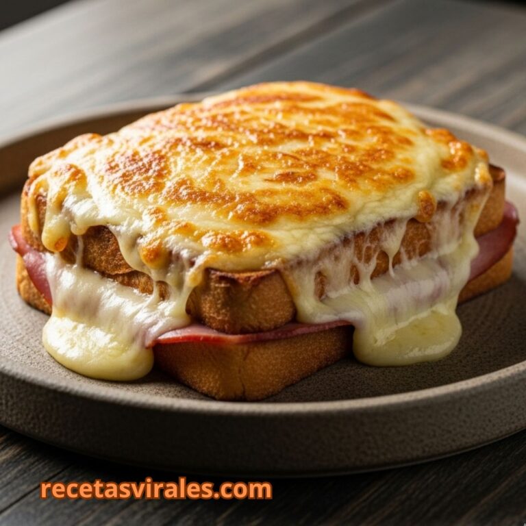 Receta de Sándwich croque monsieur