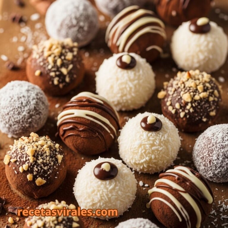 Recetas de Trufas y bombones caseros