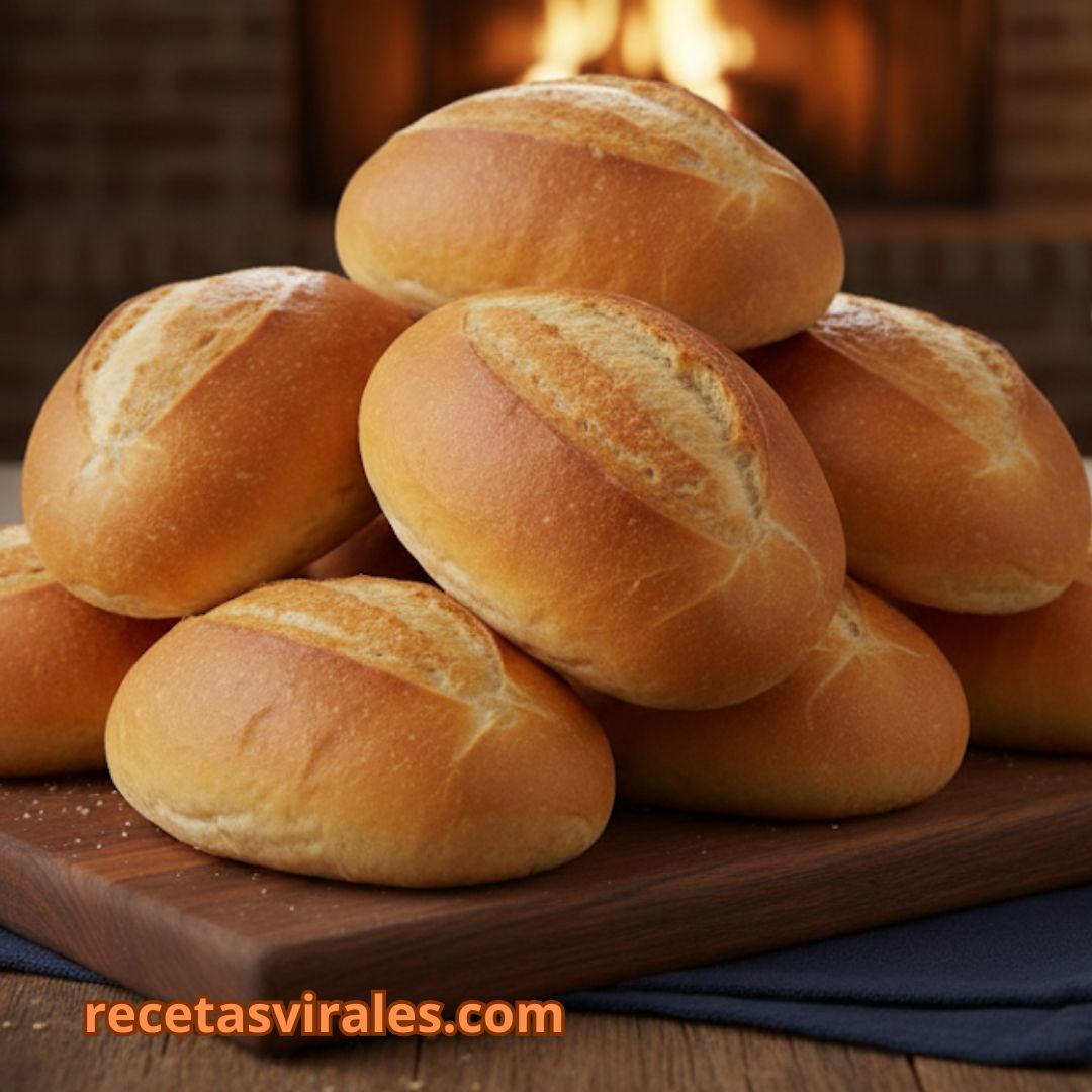 Receta de bollitos de pan caseros