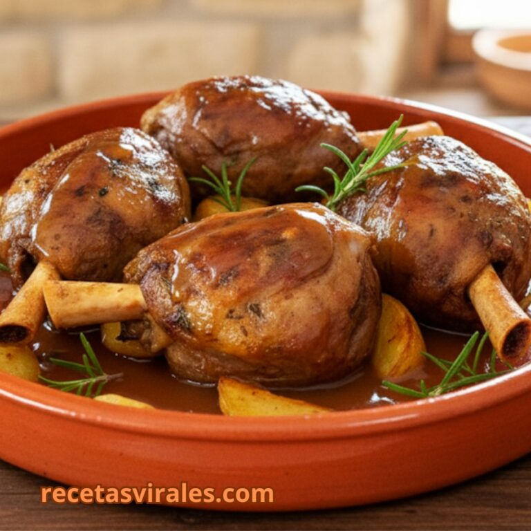 Receta de codillo de cerdo asado