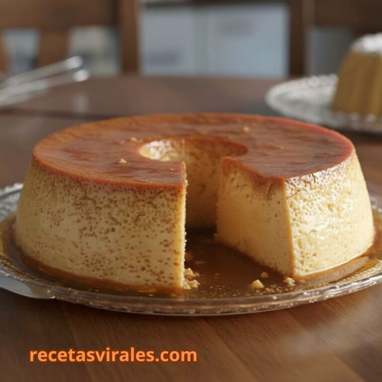 Receta de Flan de vainilla y caramelo