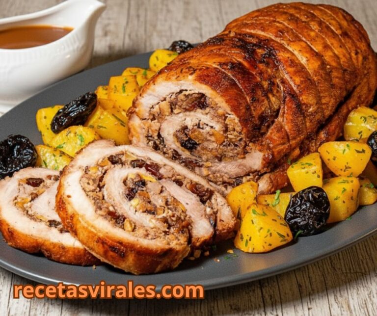 Receta de Lomo relleno al horno