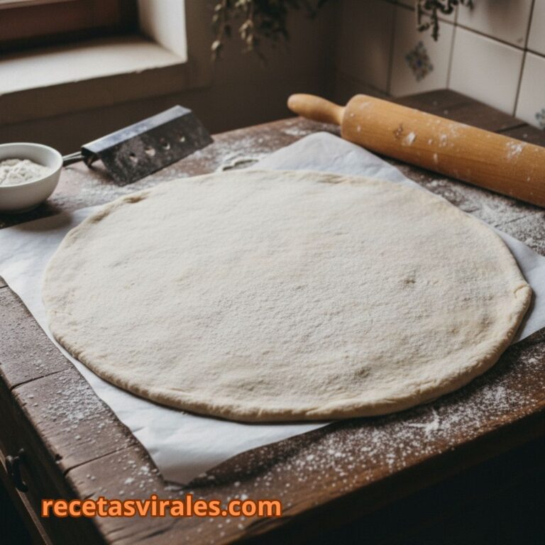Receta de base casera para pizza