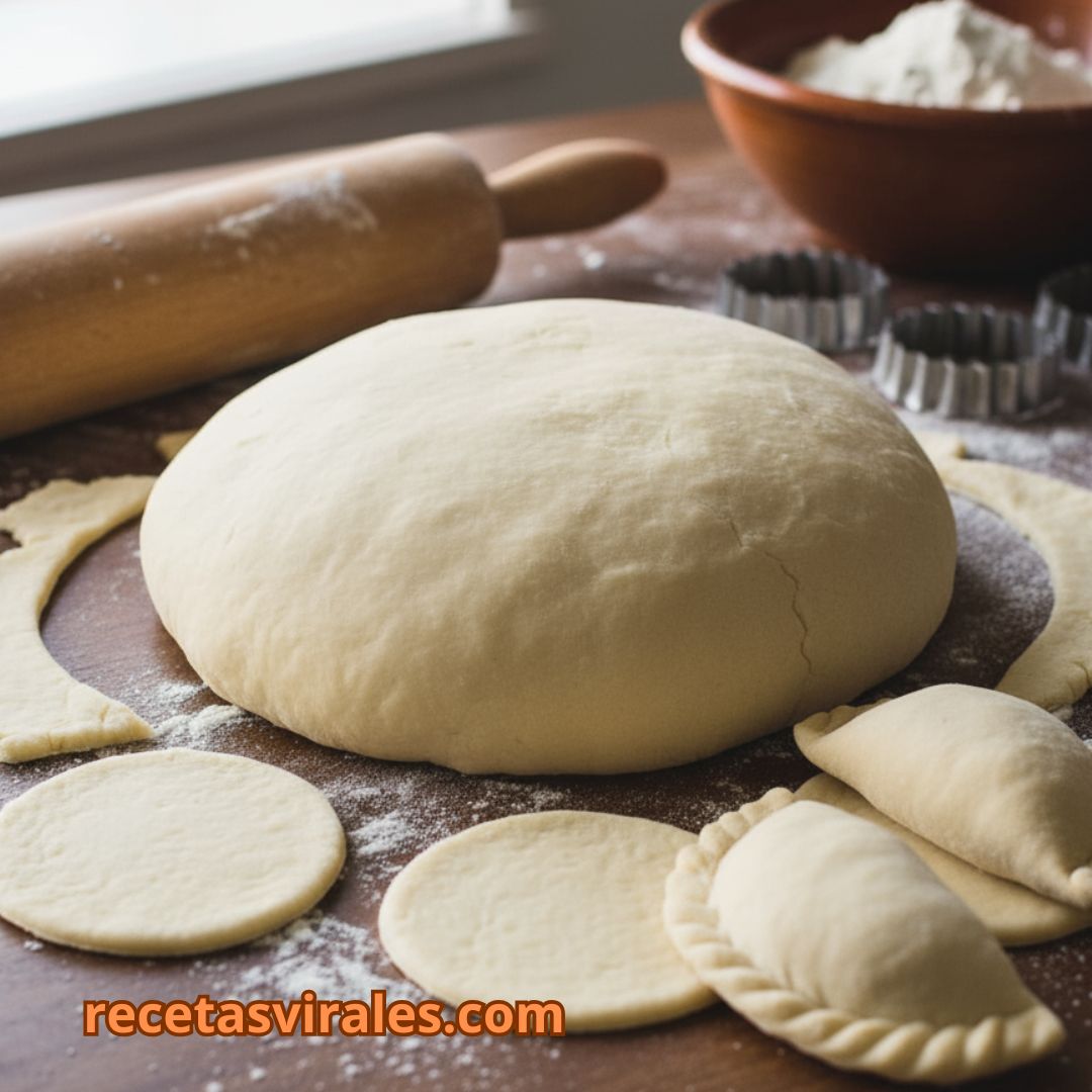 Receta de Masa de empanadillas casera