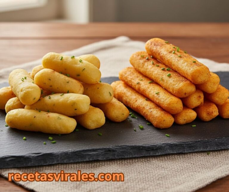 Receta de Palitos crujientes de patata