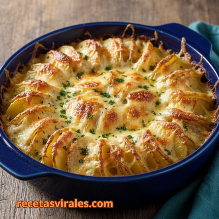 Receta de patatas gratinadas