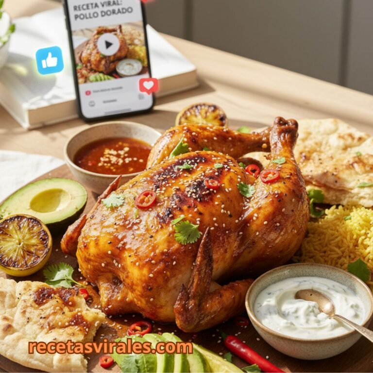 Pollo dorado la receta viral