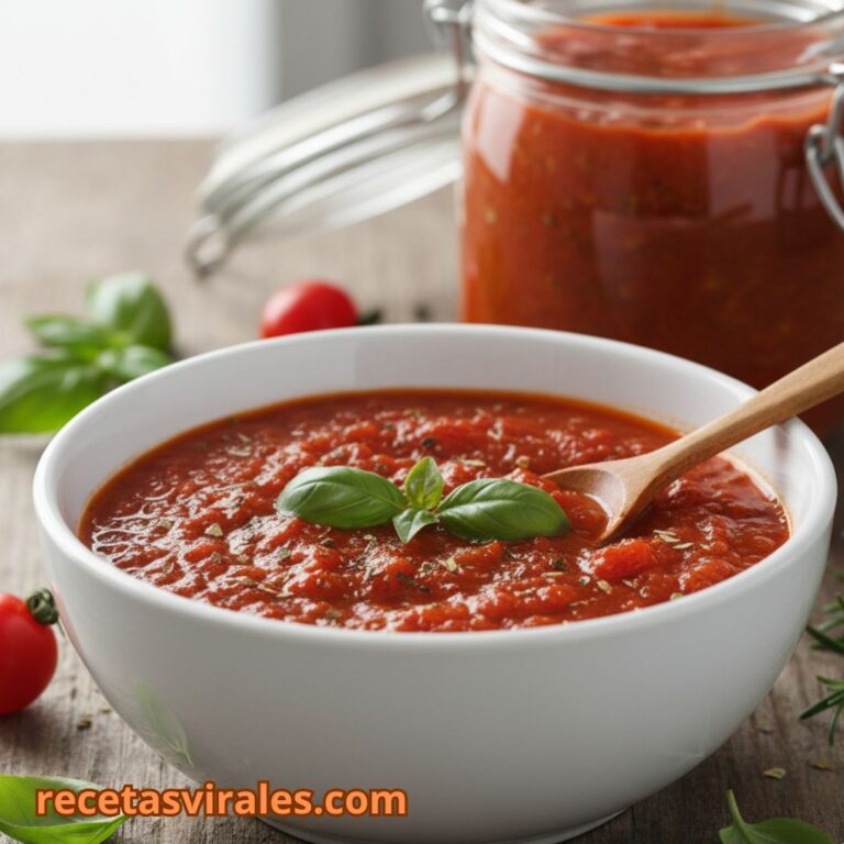 Receta de salsa de tomate casera