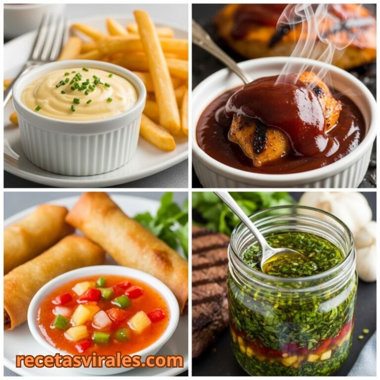 Recetas de salsas caseras fáciles