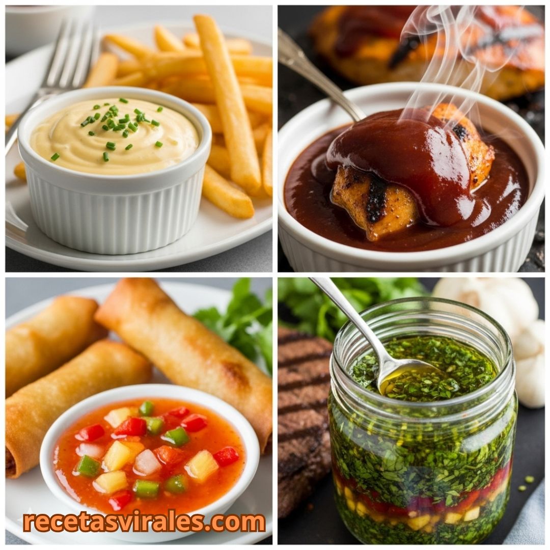 Recetas de salsas caseras fáciles