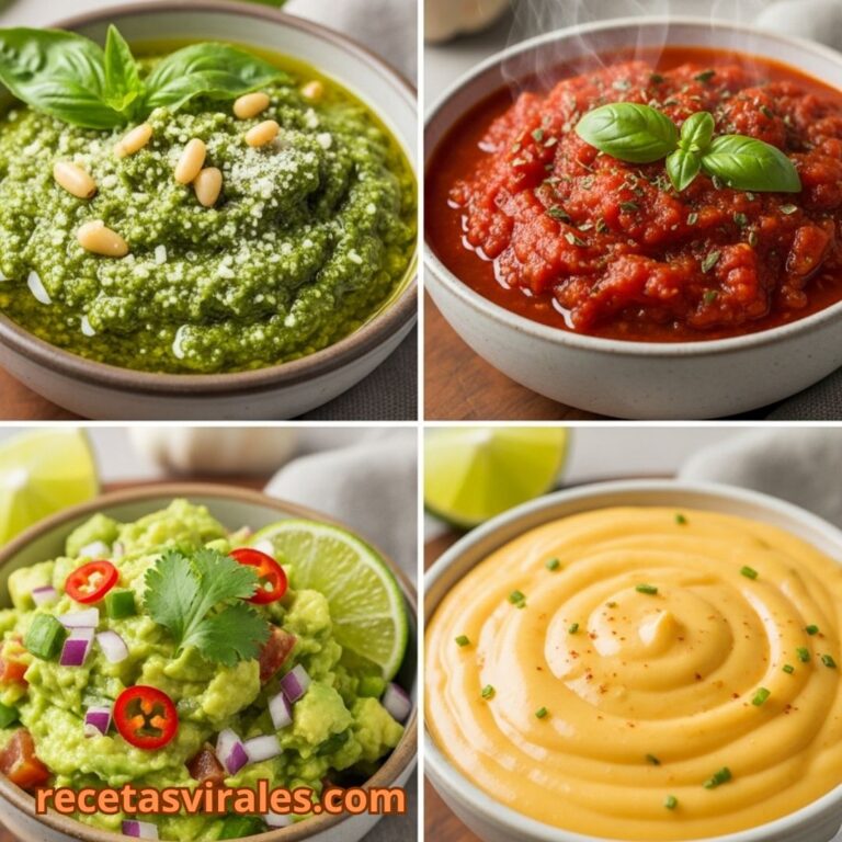 Recetas de salsas caseras