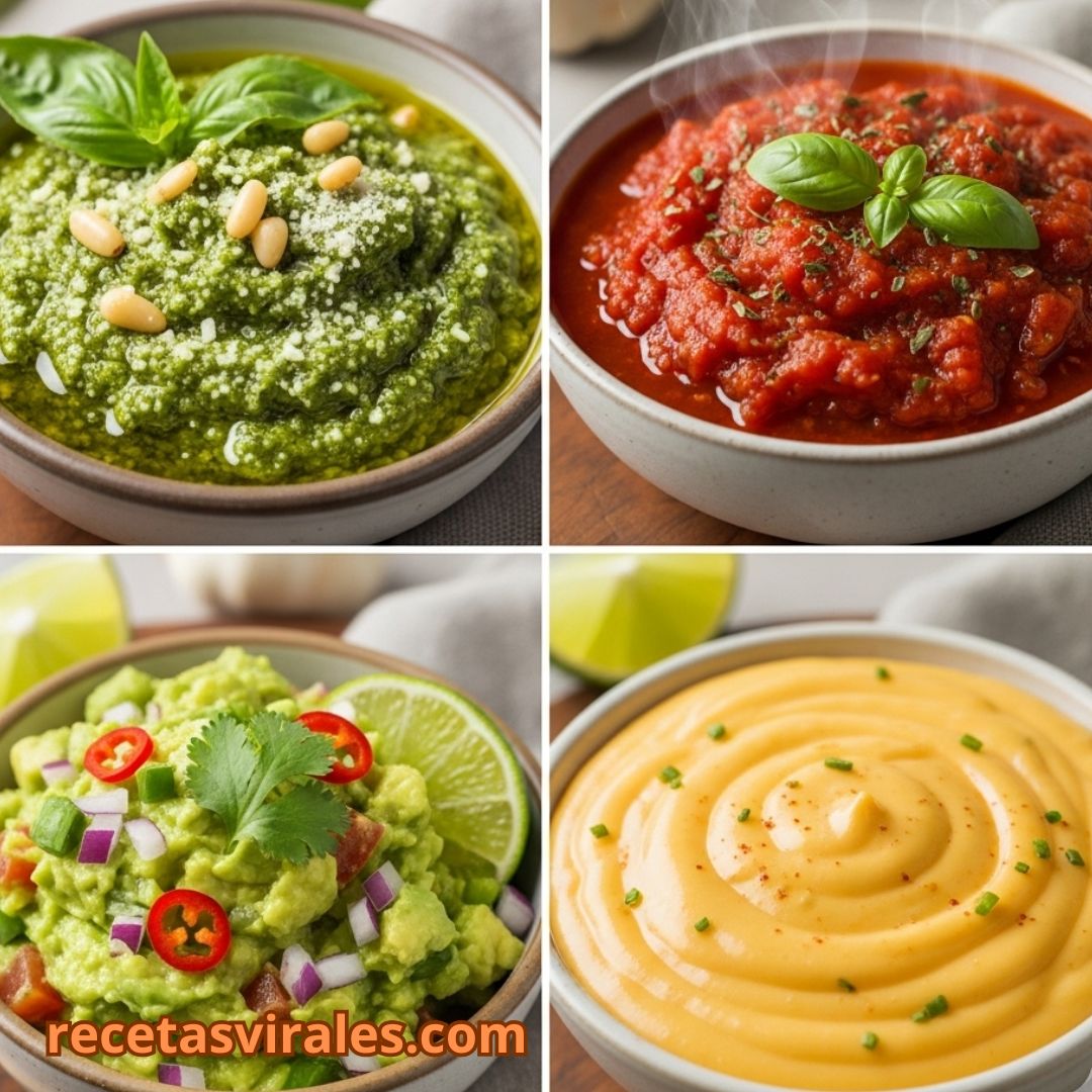Recetas de salsas caseras