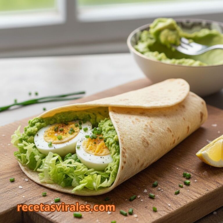 Recetas de tortilla wrap saludable