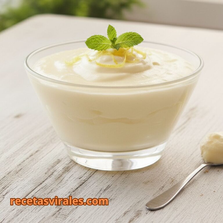 Mousse de limón cremoso el postre refrescante que conquista